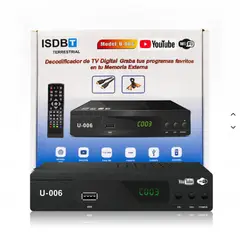 GENERICO - Decodificador Sintonizador Digital Tv Full Hd