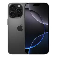 APPLE - IPhone 16 Pro 128GB Chip Físico - Black Titanium (Reacondicionado).