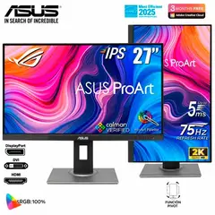 ASUS - Monitor Profesional Asus Pa278qv 27 PuLG Para Artes Gráficas Color Negro