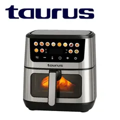 Taurus - Freidora de Aire Aero Crispy II 8 Litros Panel Digital 12 programas