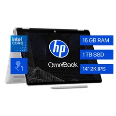 HP - Laptop HP OmniBook 5 Flip 2-in-14-fp0074la i7 16GB 1TB W11