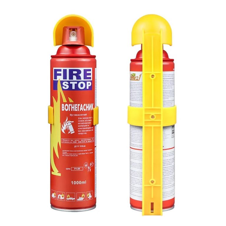 Extintor Para Auto Con Soporte 1Kg Universal