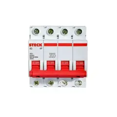 STECK - Interruptor Termomagnético Steck SDZD64C16 Curva C 16A 4P