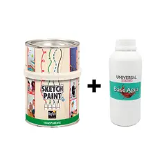 MAGPAINT - Pintura Pizarra DIY Sellador UC MagPaint Transparente