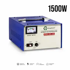 GENERICO - Estabilizador de Voltaje Servomotor 1500W SVC-1500 ENERGYSOURCE