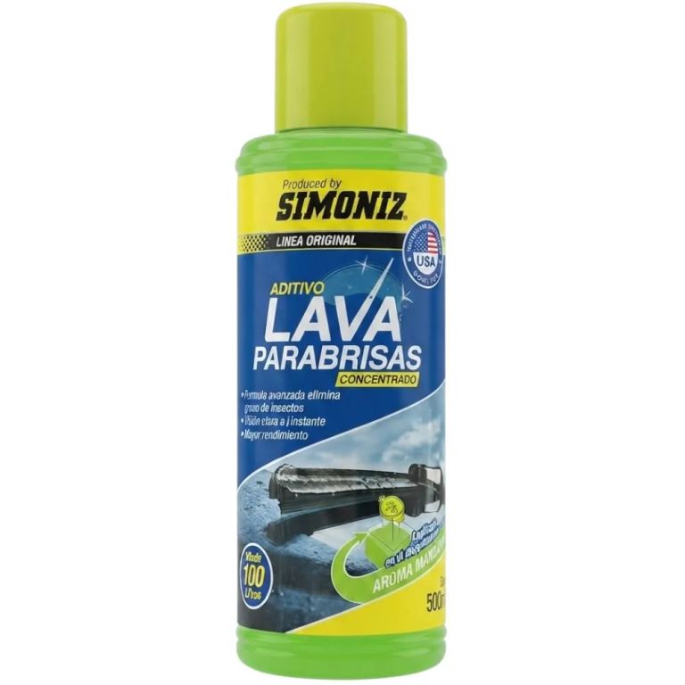 Aditivo Lava Parabrisas Concentrado Simoniz 500 ml