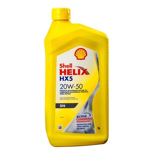 ACEITE SHELL HELIX - HX5 SN 20W-50 - 1 Litro