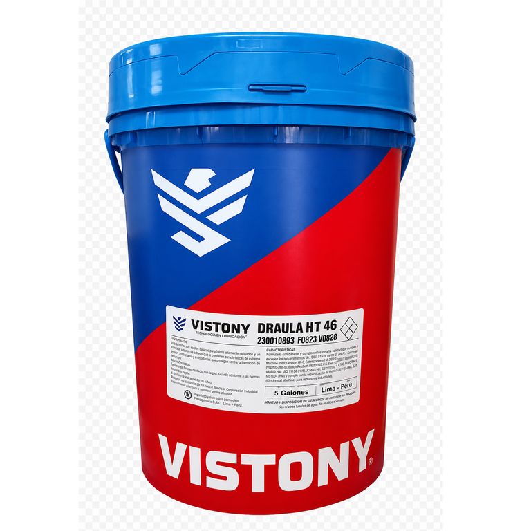 ACEITE HIDRAULICO VISTONY - DRAULA H T 46 DE 5 GALONES