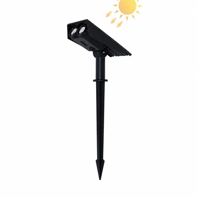Foco Solar Jardin Led Exterior Lampara Solar Ip65 Funlife