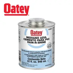 GENERICO - PEGAMENTO PARA PVC OATEY AZUL 946ML / 32 Oz RAIN-R-SHINE