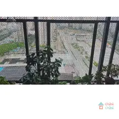 CHIBI CHIBI - Malla de seguridad para ventanas escaleras yo balcones - negro