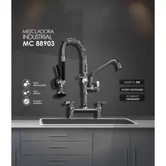 XM - MEZCLADORA DE COCINA INDUSTRIAL AL MUEBLE MC88903