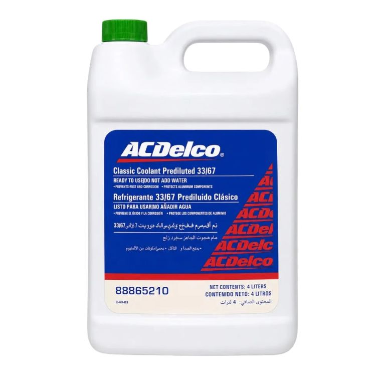 Refrigerante y Anticorrosivo ACDelco 3367 Listo para Usar 4L
