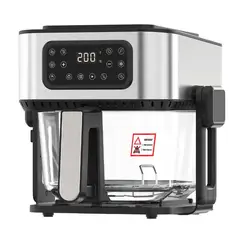 BLACKLINE - Freidora de aire  Grill 2 en 1 BLACKLINE 5L GRAF5L02