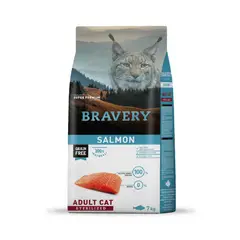 BRAVERY - Bravery Salmon Gatos Esterilizados Adultos 7 Kg