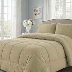CASATEX - Edredón Acolchado + Juego de Sábanas 3000 Hilos Importado – 2 PLZ