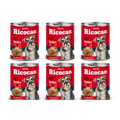 RICOCAN - PACK X6 RICOCAN PATE SB CORDERO AD LTA 330GR