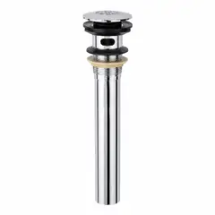 JAMECO - Desagüe para Lavatorio 1 1/4” x 12” Tipo Sumidero con Rebose Premium