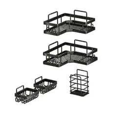 GENERICO - Set Organizador Esquinero de Baño – 5 Piezas