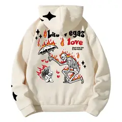 YANSUS - Polera Hombre Yansus Calavera Manga Larga