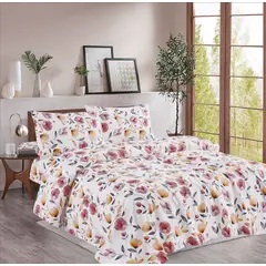 CASATEX - JUEGO DE SABANAS LUJOSA 2500 HILOS DISEÑO 2 PLZ