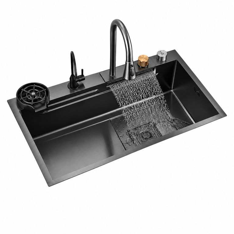 Lavadero De Cocina 1 Poza Multifuncional Acero Inoxidable V100