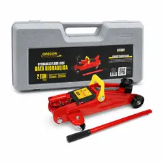 JET - Gata Hidráulica Para Auto 2 Toneladas Con Perilla