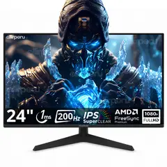 VIEWSONIC - Monitor Gamer ViewSonic VX2429 23.8" IPS FHD 200Hz 1ms FreeSync