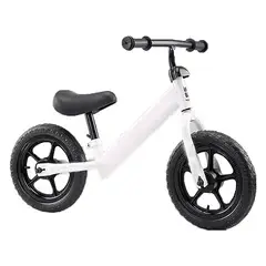 GENERICO - Bicicleta Para Niños Equilibrio Balance Bike Sin Pedales BLANCO