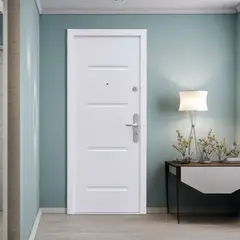 GENERICO - PUERTA DE ACERO MARCA ARMADIL MODELO LUXURY PLUS COLOR BLANCO 100X210 IZQUIERDA