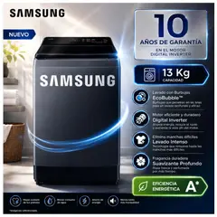 SAMSUNG - Lavadora Samsung 13kg EcoBubble WA40F13E4CPE Serie WA40F