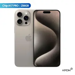 APPLE - IPhone 15 Pro Max 256GB Titanio Natural eSIM Reacondicionado Grado A