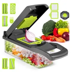 GENERICO - Cortador Rallador Picador De Frutas y Verduras Manual Cocina