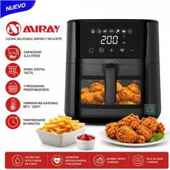 MIRAY - Olla Freidora Digital Miray OFM-113 4.2L