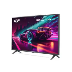ROYAL - Televisor Royal 43" Caja Morada