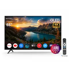 ROYAL - Televisor Royal 65" QLED 4K UHD Google TV