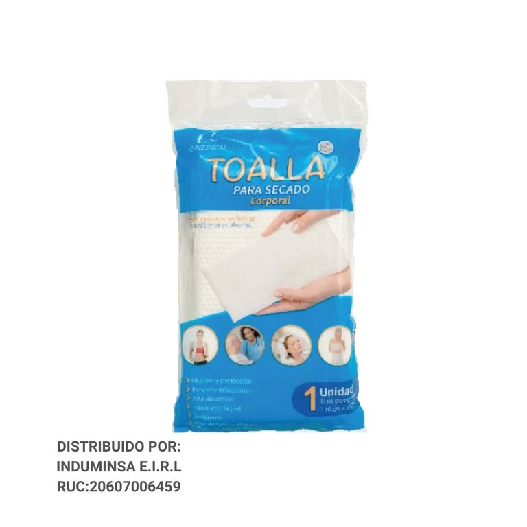 TOALLA DESCARTABLE PARA SECADO CORPORAL