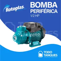 ROTOPLAS - Bomba Periférica Rotoplas de 1/2 HP