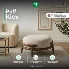 MUEBLES MACRUMO - Sillón Puff Kiev