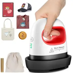 GENERICO - Plancha De Calor Para Estampar Sublimar Transfer Mini