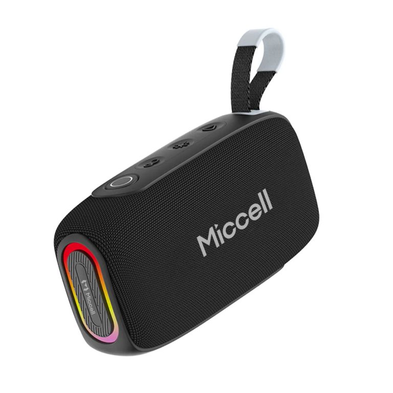 Miccell Parlante Bluetooth Portátil 20W Resistente al Agua IPX7 con Batería de 3000mAh