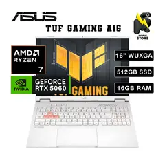 ASUS - ASUS TUF GAMING A16 FA608UMI-TU255 / AMD RYZEN 7 260 /16 GB RAM /512 GB  SSD/RTX 5060/16" WUXGA.