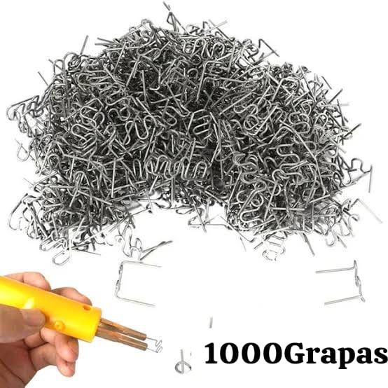 1000 Grapas Calientes para Soldadora de Plástico y Parachoques