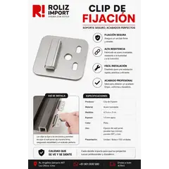 GENERICO - CLIPS PARA WALL PANEL