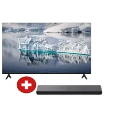 BLACKLINE - Televisor 65 Blackline QLED 4K T6210 Google tv + Barra de Sonido.