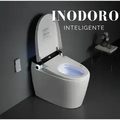 GENERICO - INODORO INTELIGENTE CON PANTALLA LED PRO ATLAS BLANCO