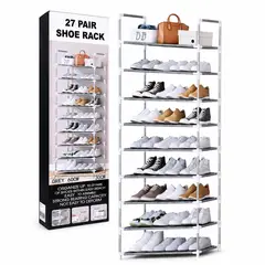 OEM - Organizador De Zapatos 9 Niveles Premiun Metálico
