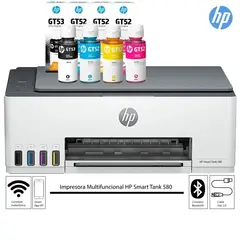 HP - Impresora HP Smart Tank 580