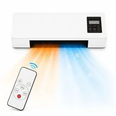 GENERICO - VENTILADOR DE AIRE FRIO Y CALEFACTOR - 2 EN 1