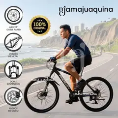 PHILIPS - Bicicleta Deportiva Aro 24 «PHOENIX» Edición Limitada Black